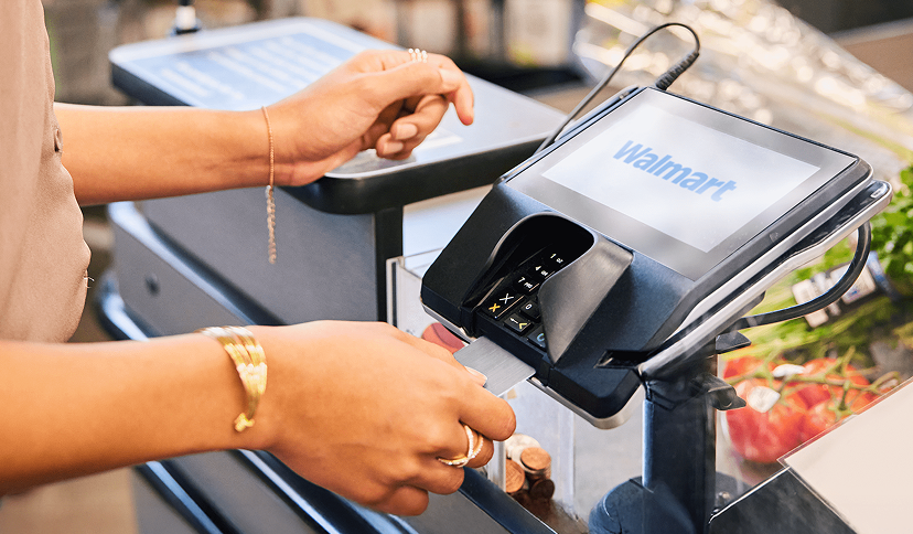 woman at register